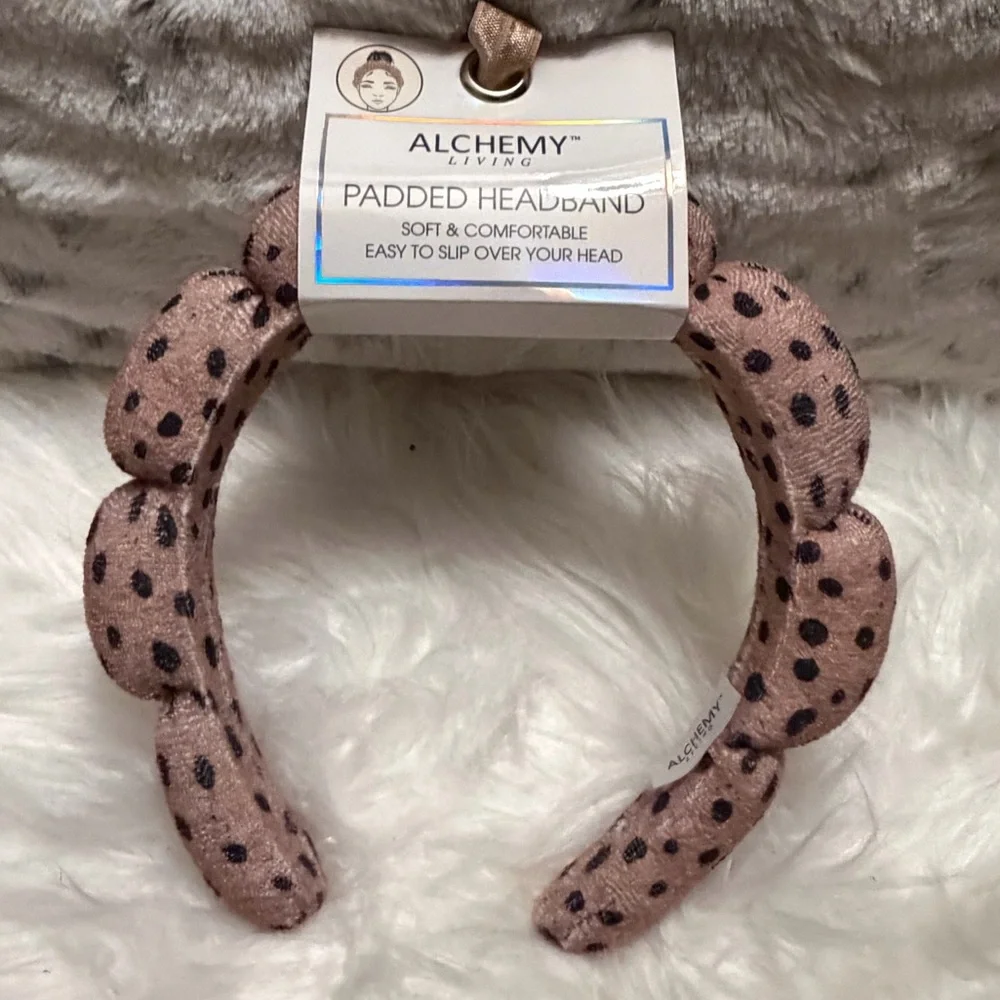 Leopard Dot Headband - NWT